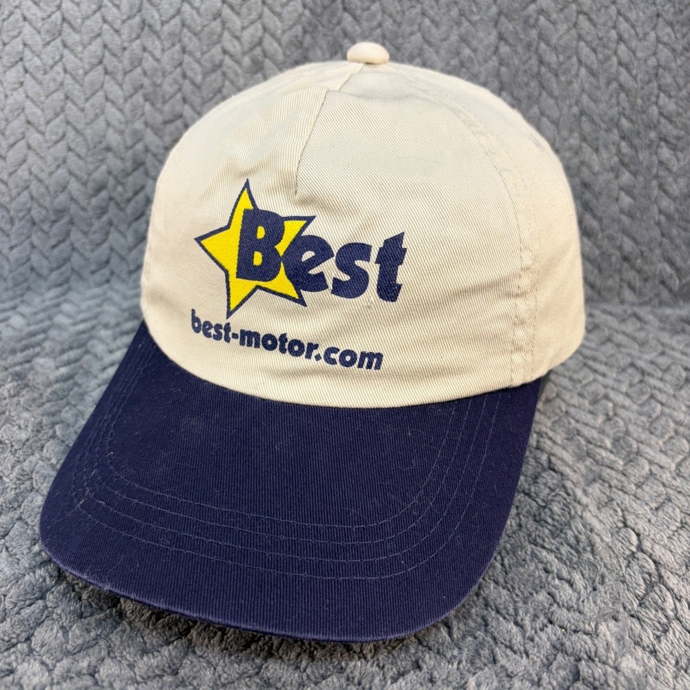 Best-motor.com OC Baseball Cap Khaki Navy Blue Star Logo Adjustable Hat 0654